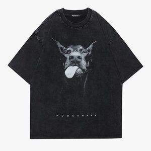 Black Dog Graphic T-Shirt